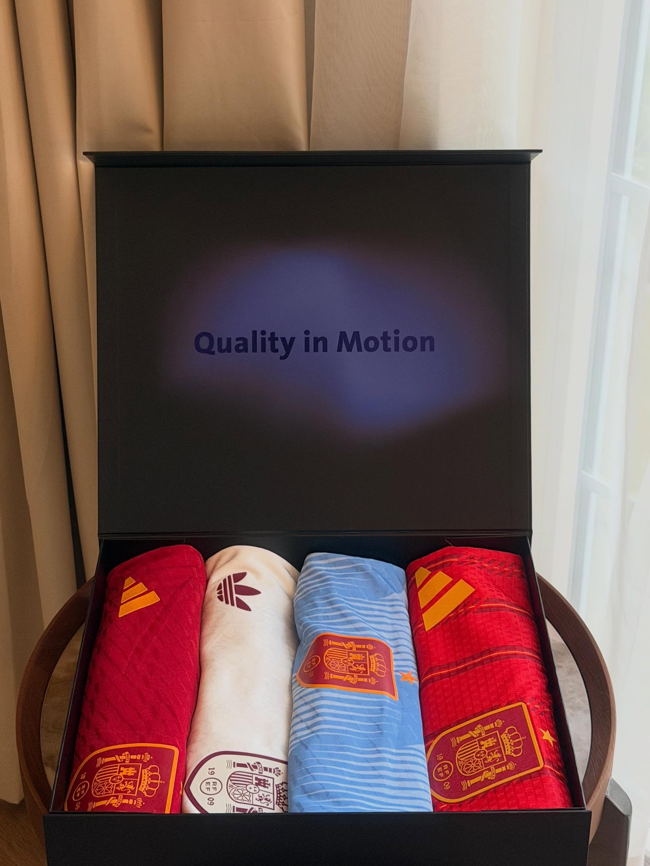 Spain Jersey Set – (4-Piece Set)