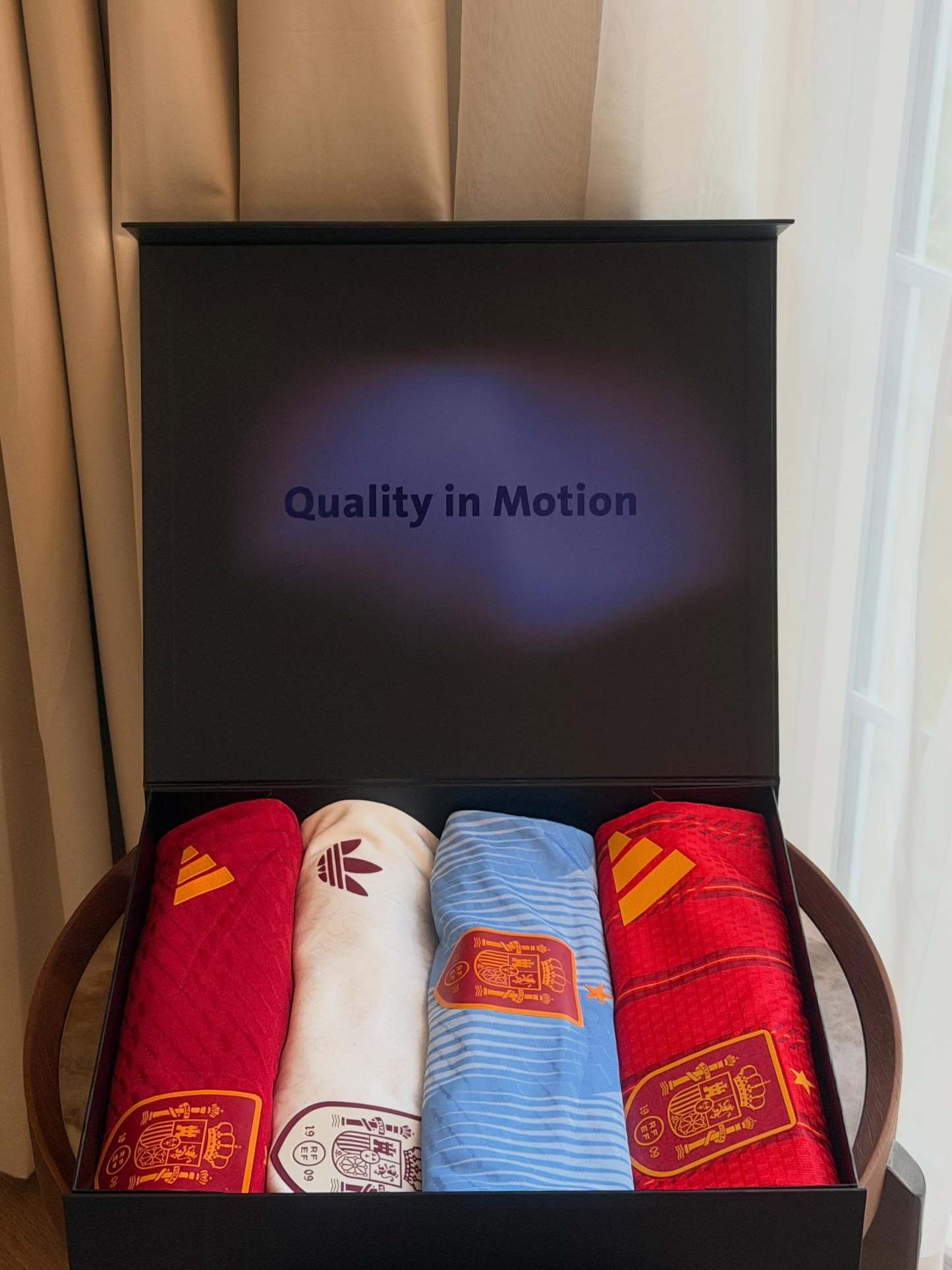 Spain Jersey Set – (4-Piece Set)