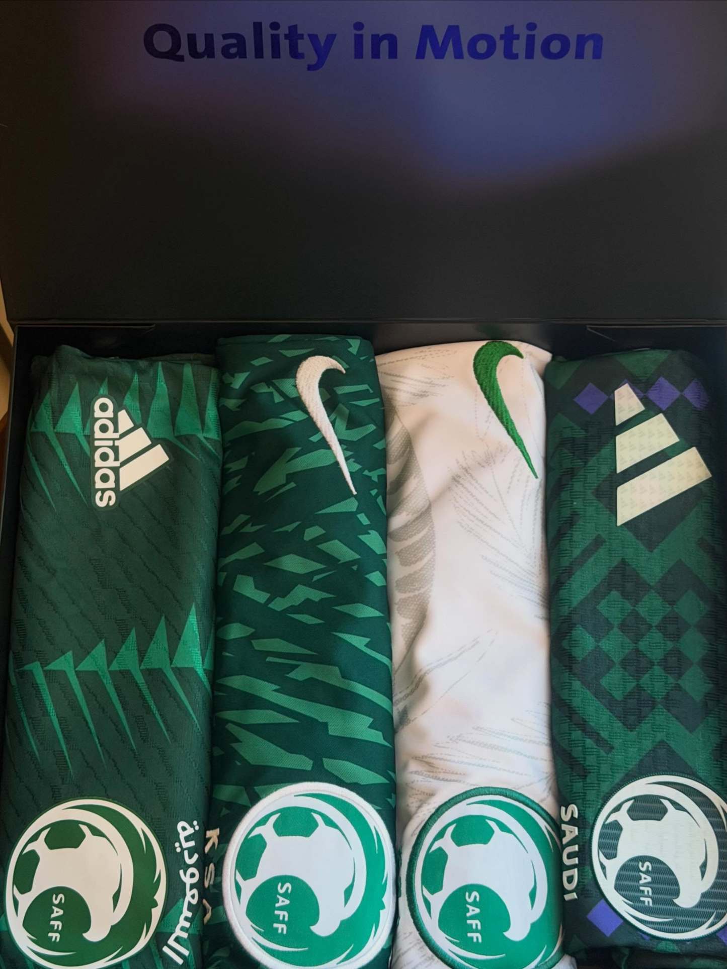 Saudi Arabia Jersey Set – (4-Piece Set)