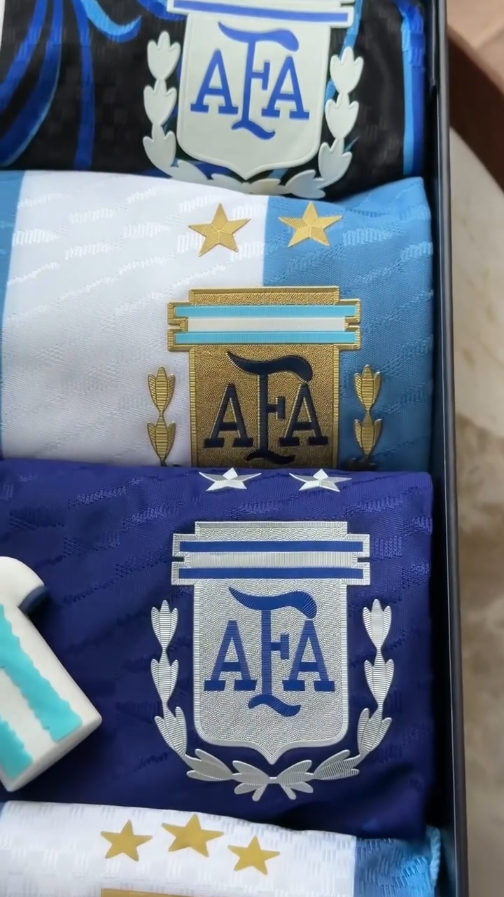Argentina Jersey Set – (4-Piece Set)