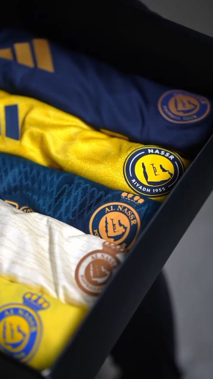 Al Nassr Jersey Set – (5-Piece Set)