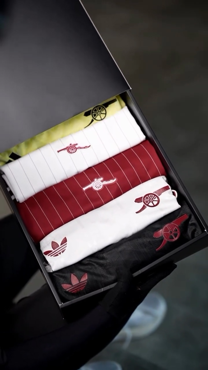 Arsenal Jersey Set – (5-Piece Set)