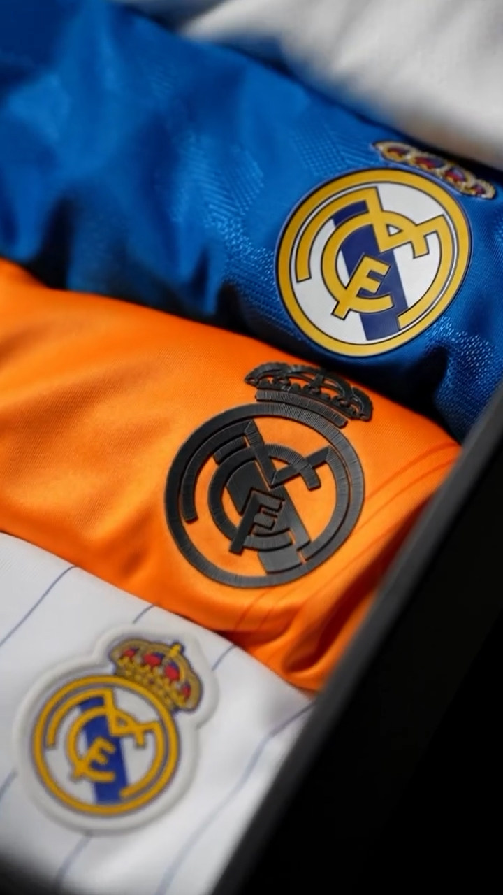 Real Madrid Jersey Set – (5-Piece Set)