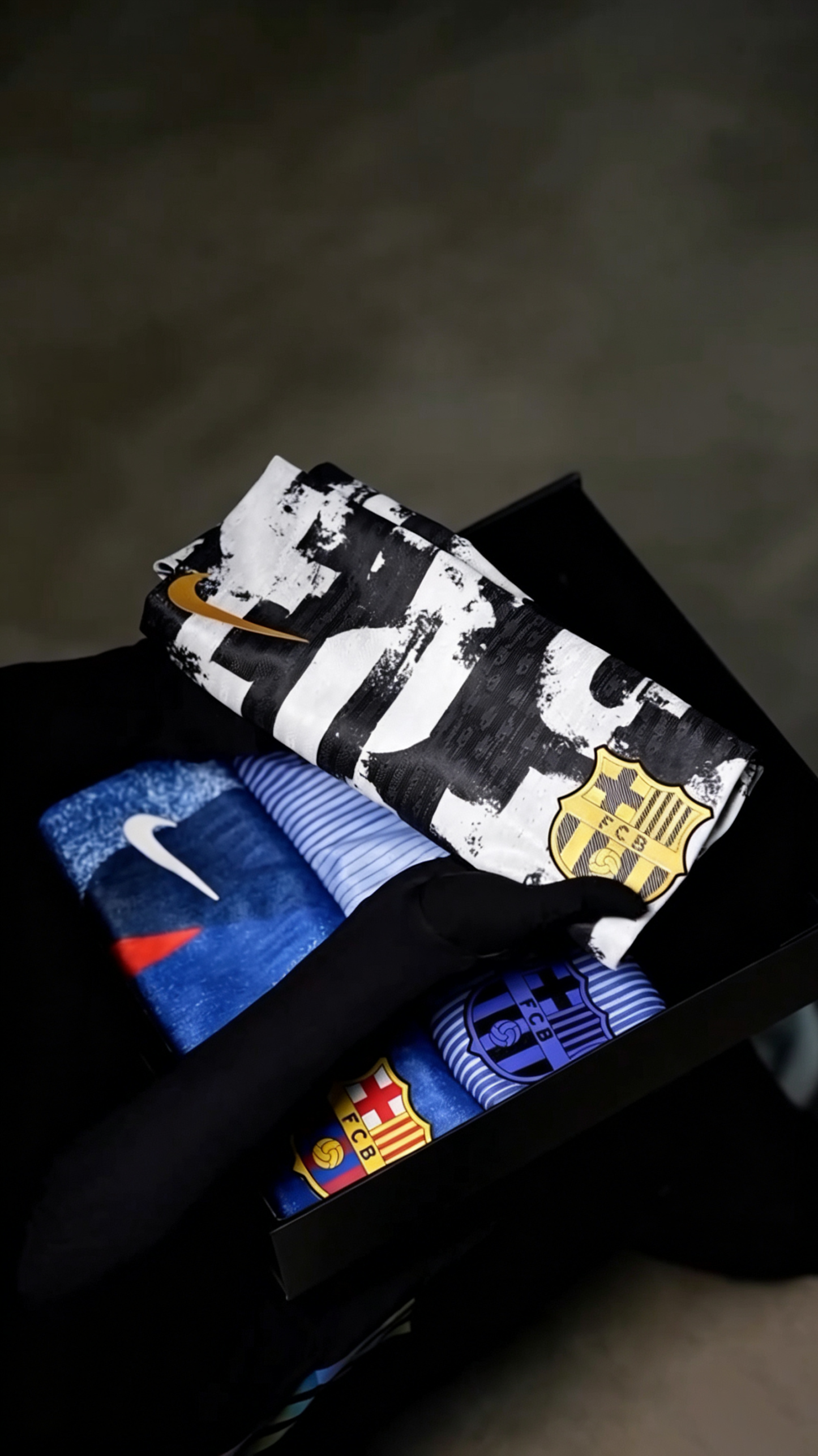 Barcelona Jersey Set – (3-Piece Set)
