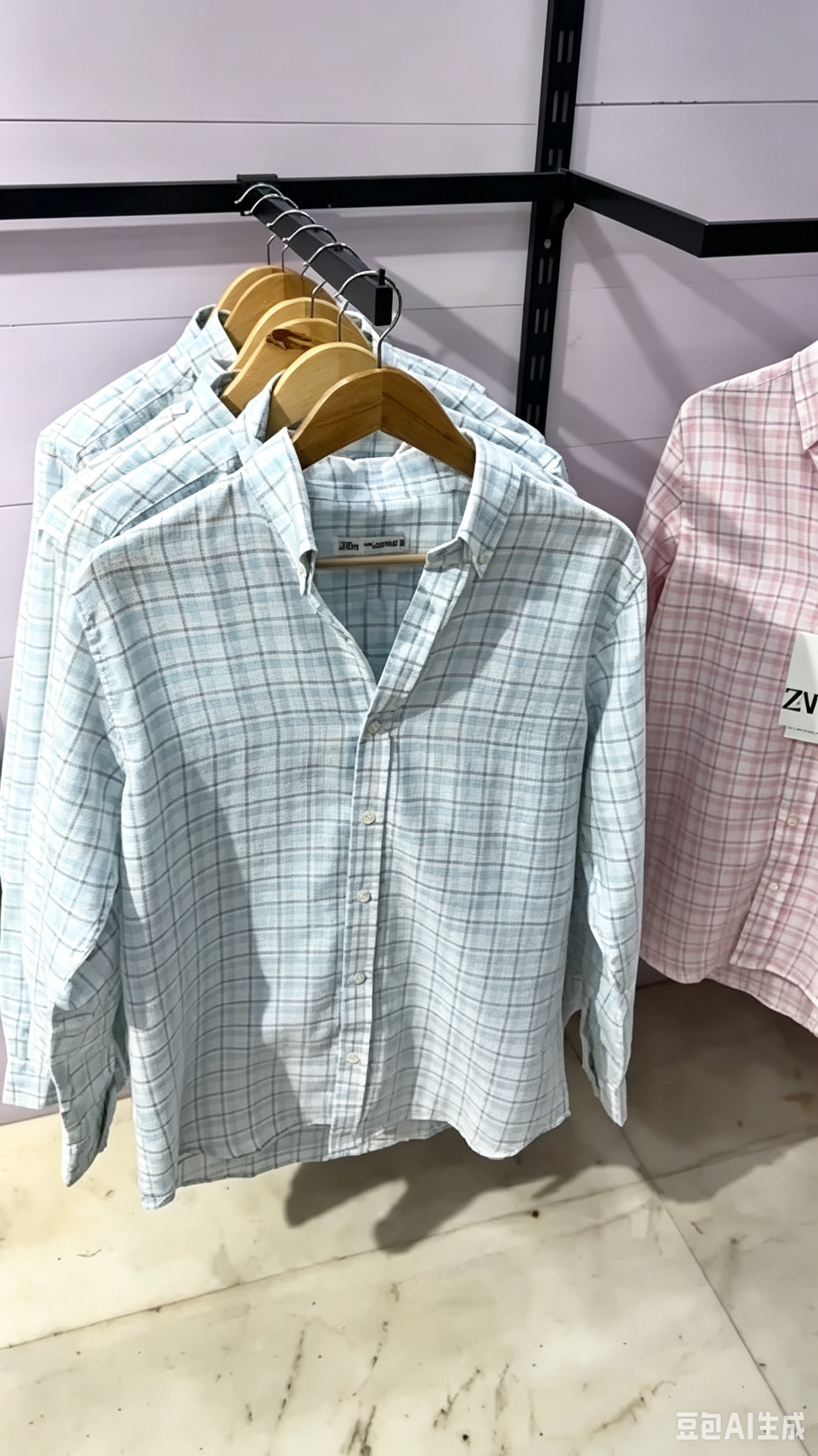 Checked Linen Polo Shirt – 3 Colors