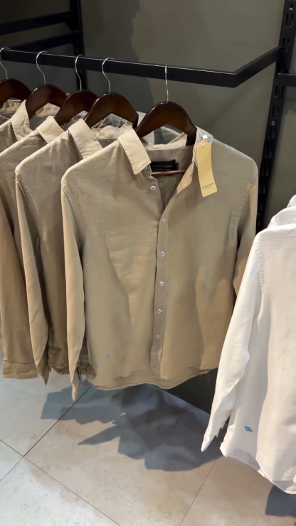 Linen Polo Shirt – 4 Colors