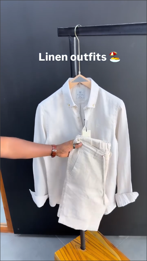 Men's shirt set