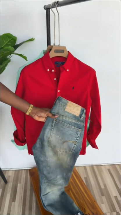 Polo Linen Combo Set