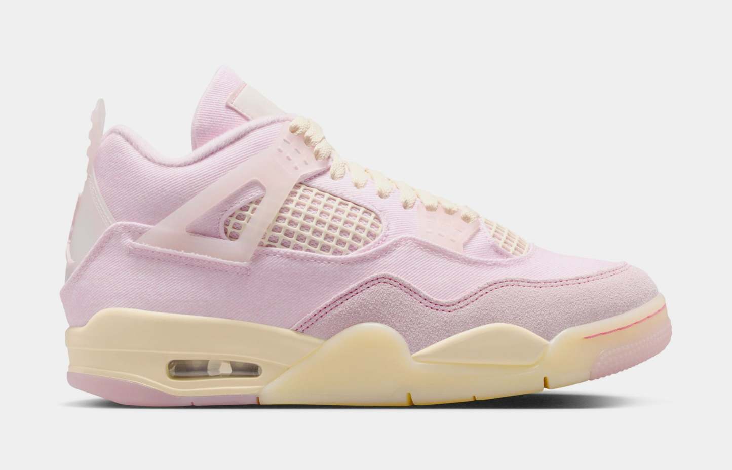 Air Jordan 4 Retro Pink Pearl And Iced Carmine Womens Lifestyle Shoes (Pearl Pink/Iced Carmine/Coconut Milk)
