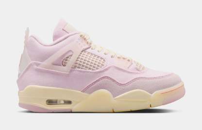 4 Retro Pink Pearl And Iced Carmine Womens Lifestyle Shoes (Pearl Pink/Iced Carmine/Coconut Milk)