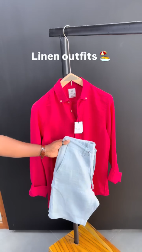 Men's shirt set