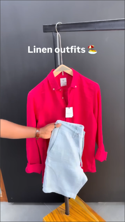 Men's shirt set