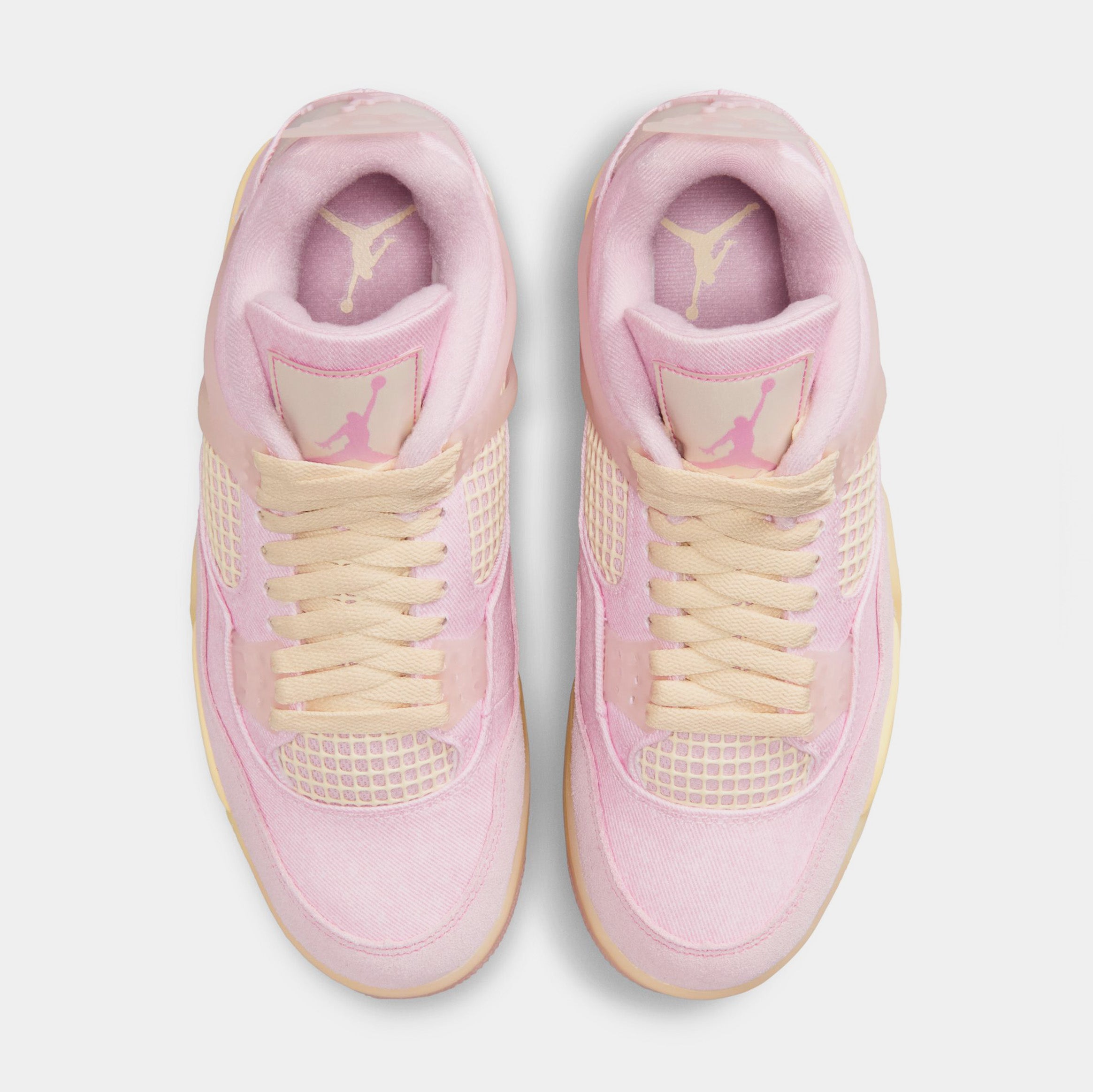 4 Retro Pink Pearl And Iced Carmine Womens Lifestyle Shoes (Pearl Pink/Iced Carmine/Coconut Milk)