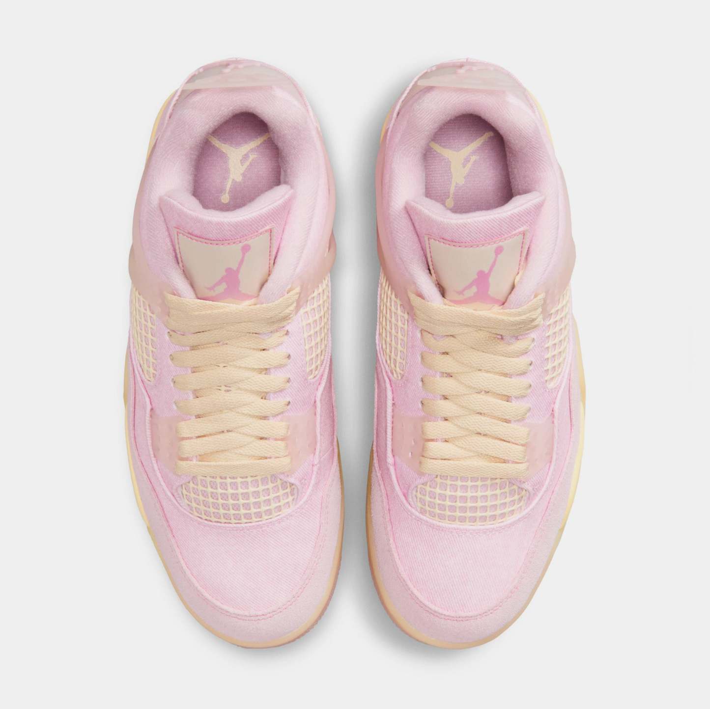 4 Retro Pink Pearl And Iced Carmine Womens Lifestyle Shoes (Pearl Pink/Iced Carmine/Coconut Milk)