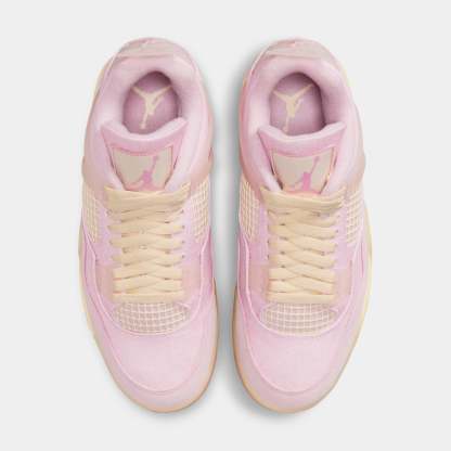 4 Retro Pink Pearl And Iced Carmine Womens Lifestyle Shoes (Pearl Pink/Iced Carmine/Coconut Milk)
