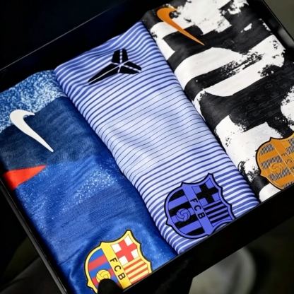 Barcelona Jersey Set – (3-Piece Set)