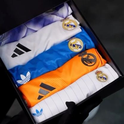 Real Madrid Jersey Set – (5-Piece Set)