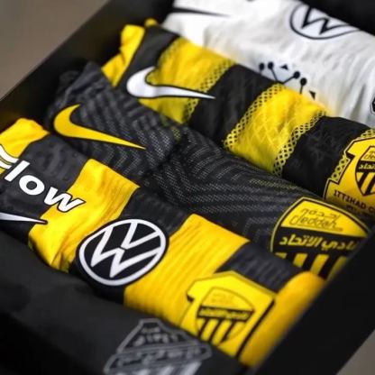 Al-Ittihad Jersey Set – (5-Piece Set)