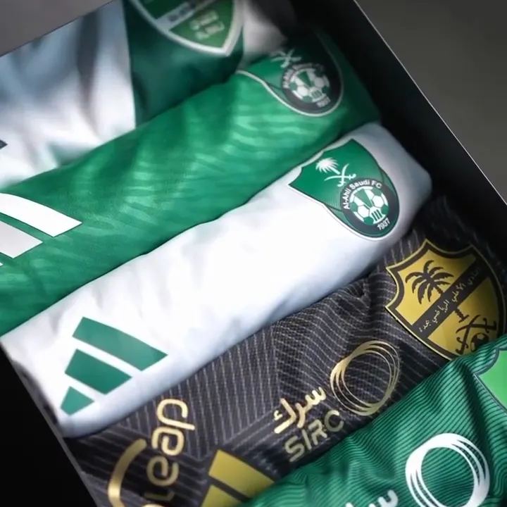 Al-Ahli Saudi Jersey Set – (5-Piece Set)