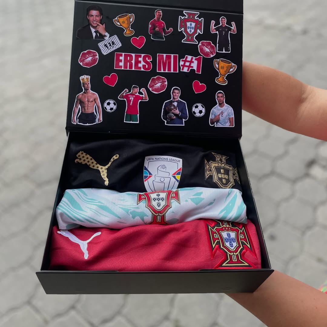 Portugal 2026 World Cup Jersey Gift Box (3 Pieces)