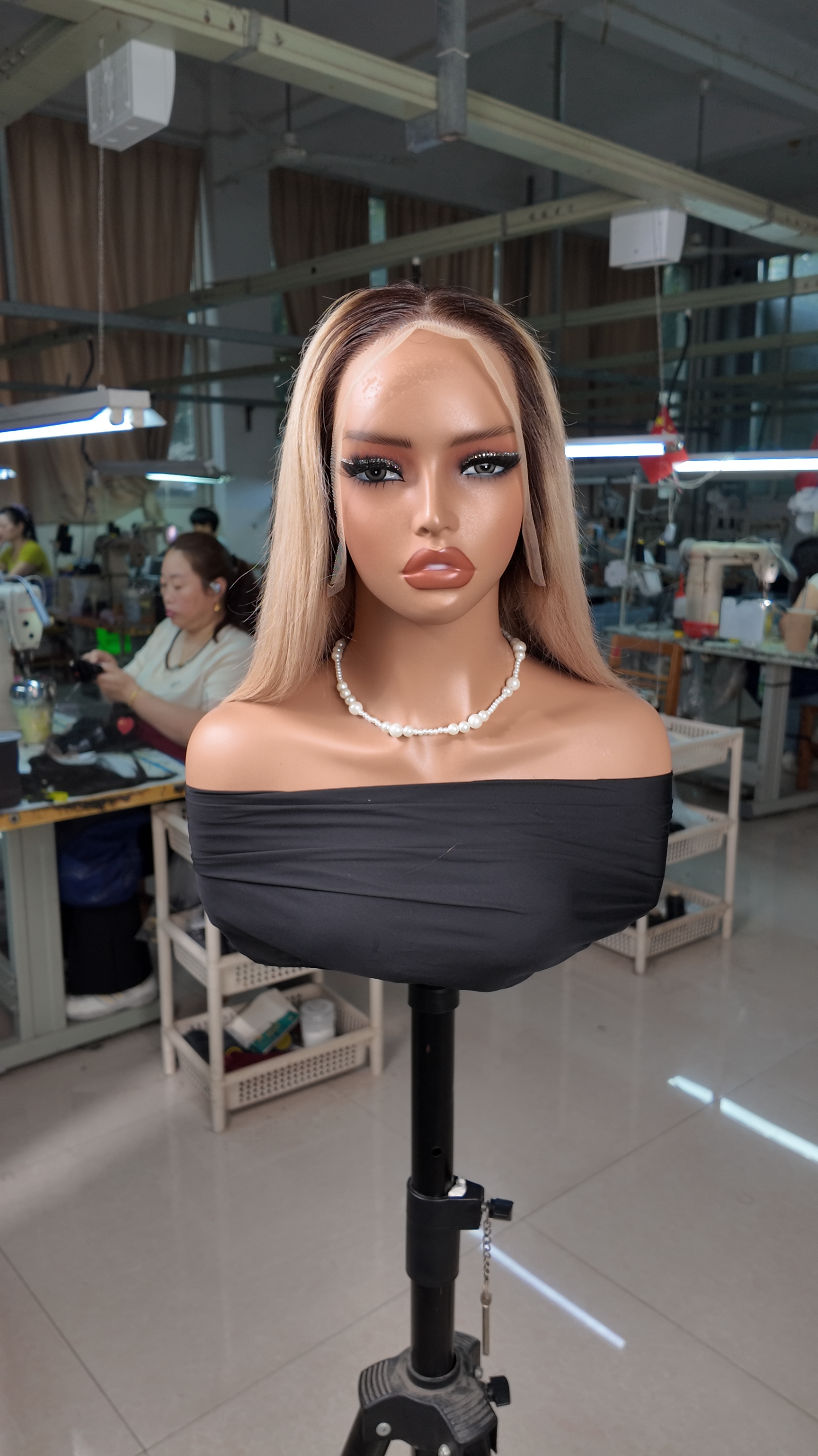 12 inch 13*4 lace Raw Hair T2/grey Platinum Blonde BOB Lace Wig | 100% Human Hair, Pre-Plucked Hairline (215 grams)