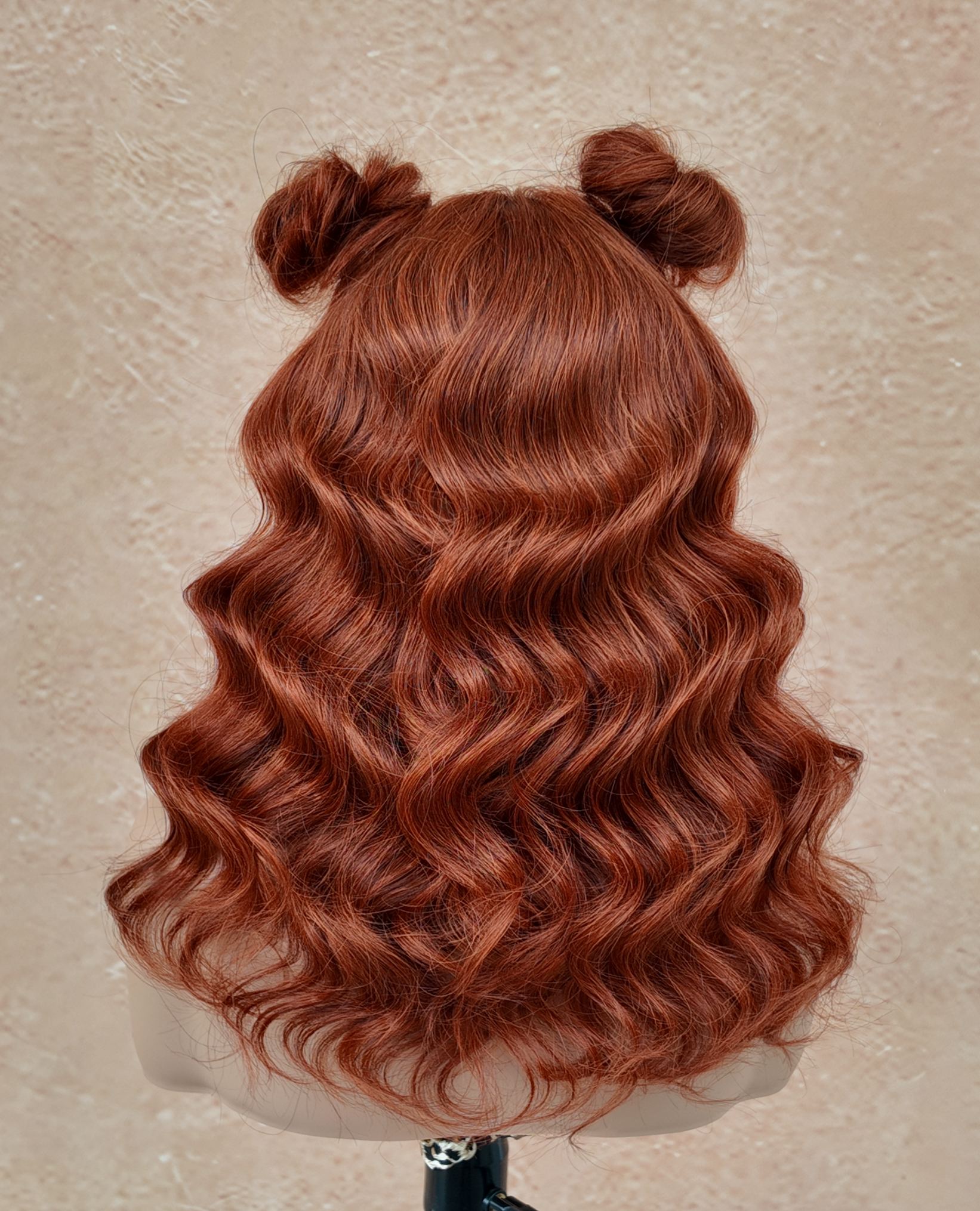 Ginger Copper Loose Wave 4x7 Pre-Cut Lace Wig 16" | Ready to Go Glueless Human Hair