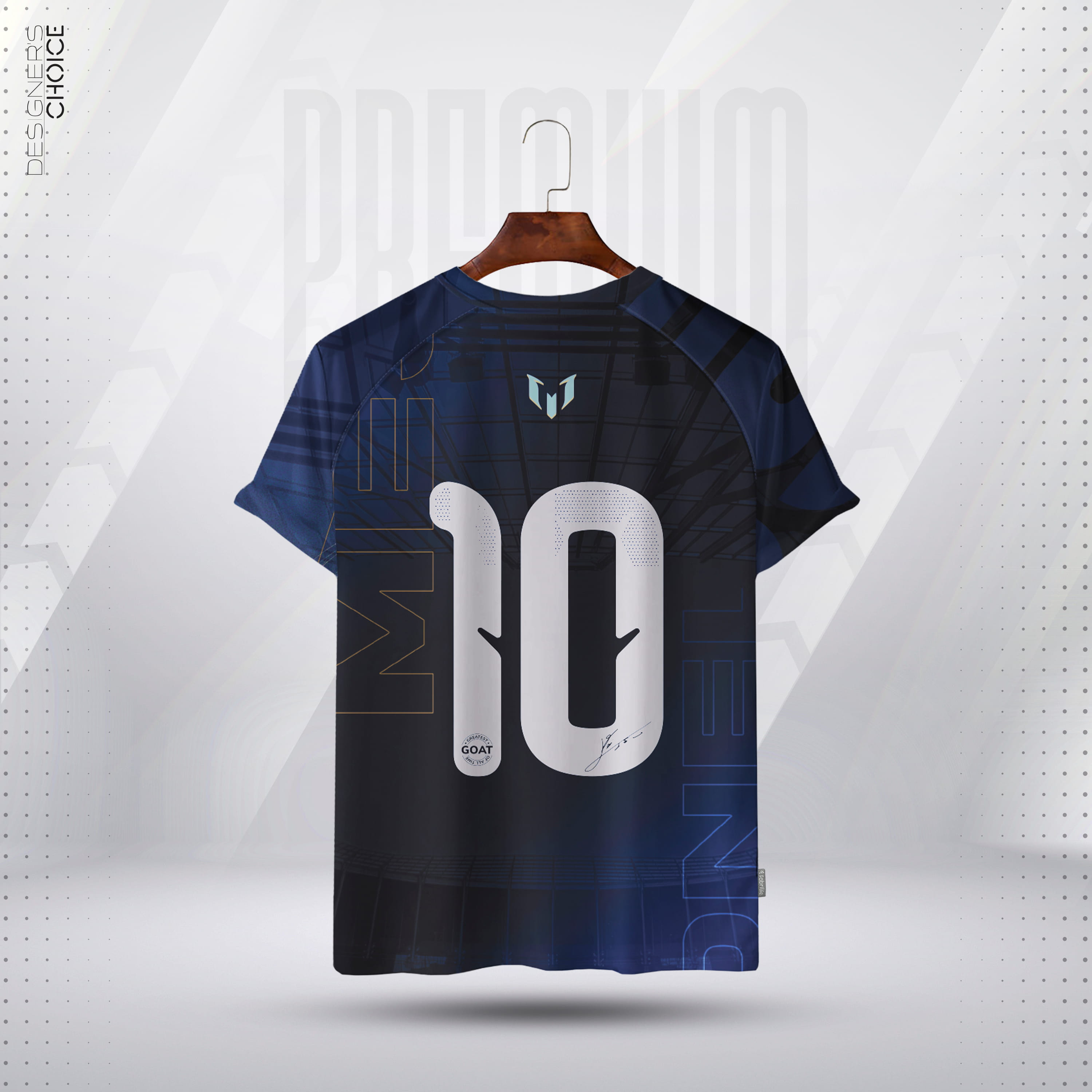 Exclusively for Fans-Men's Argentina Football Cheering Print Fan T-Shirt