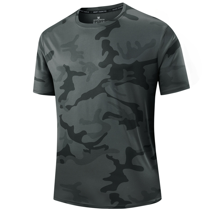 👕 50% OFF NOW! 🌿 Men's Quick Dry Camouflage Sports T-Shirt – Breathable & lightweight – Moisture-wicking perfect for gym