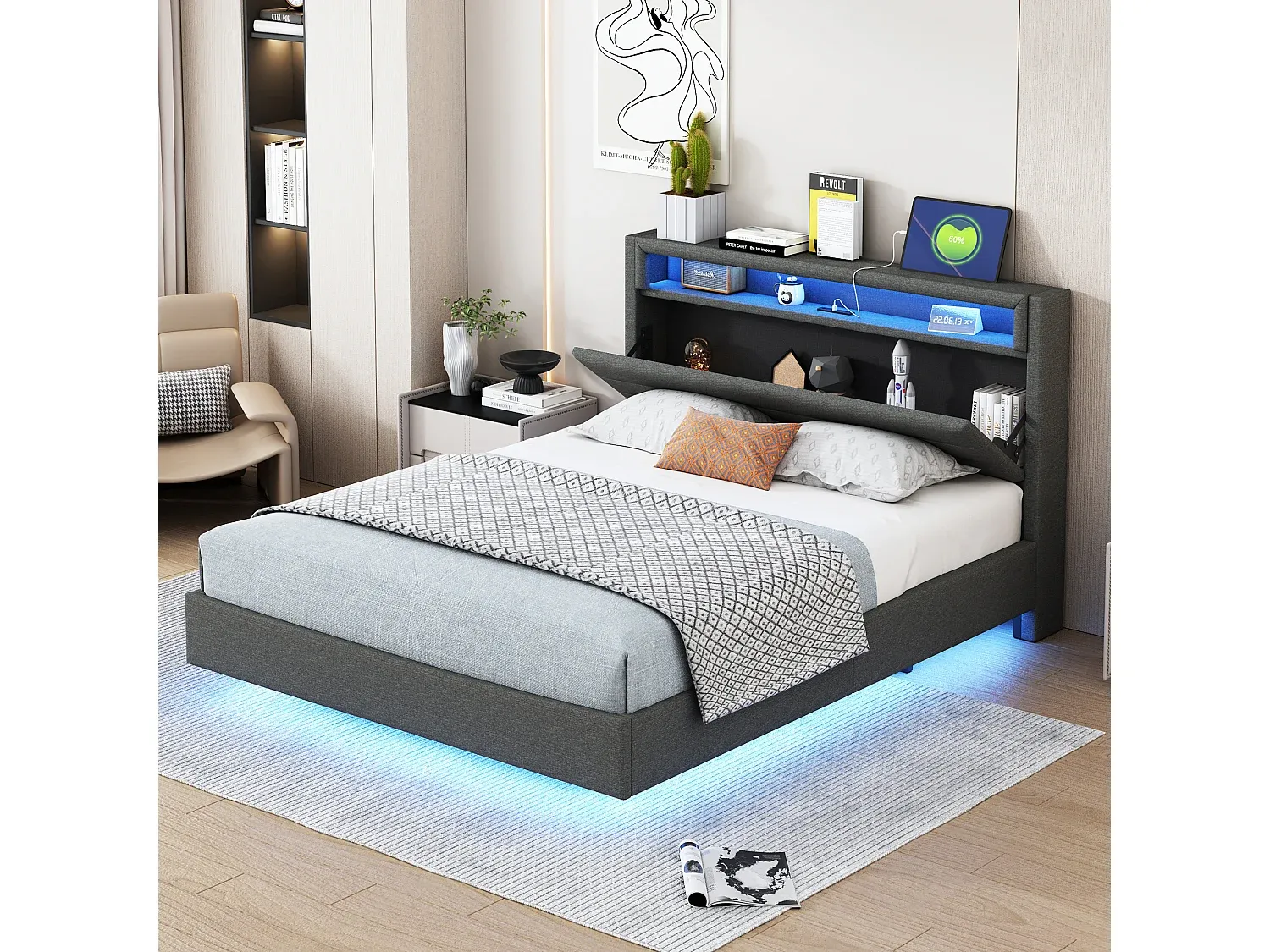 Schlafzimmer,Bereich Bett,Bettrahmen-nestavunoa