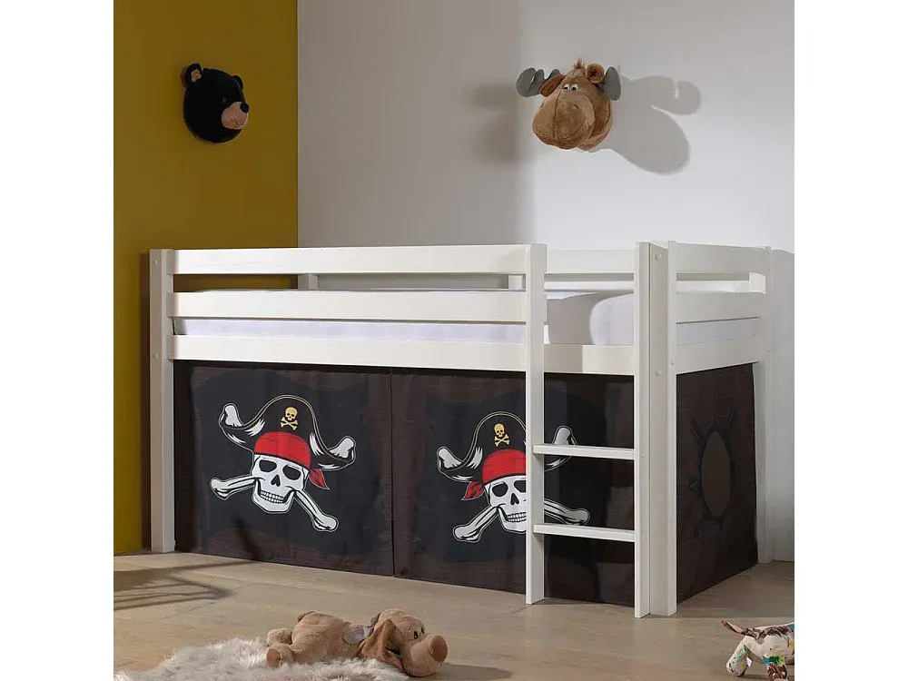 Schlafzimmer,Bereich Bett,Halbhochbett-nestavunoa