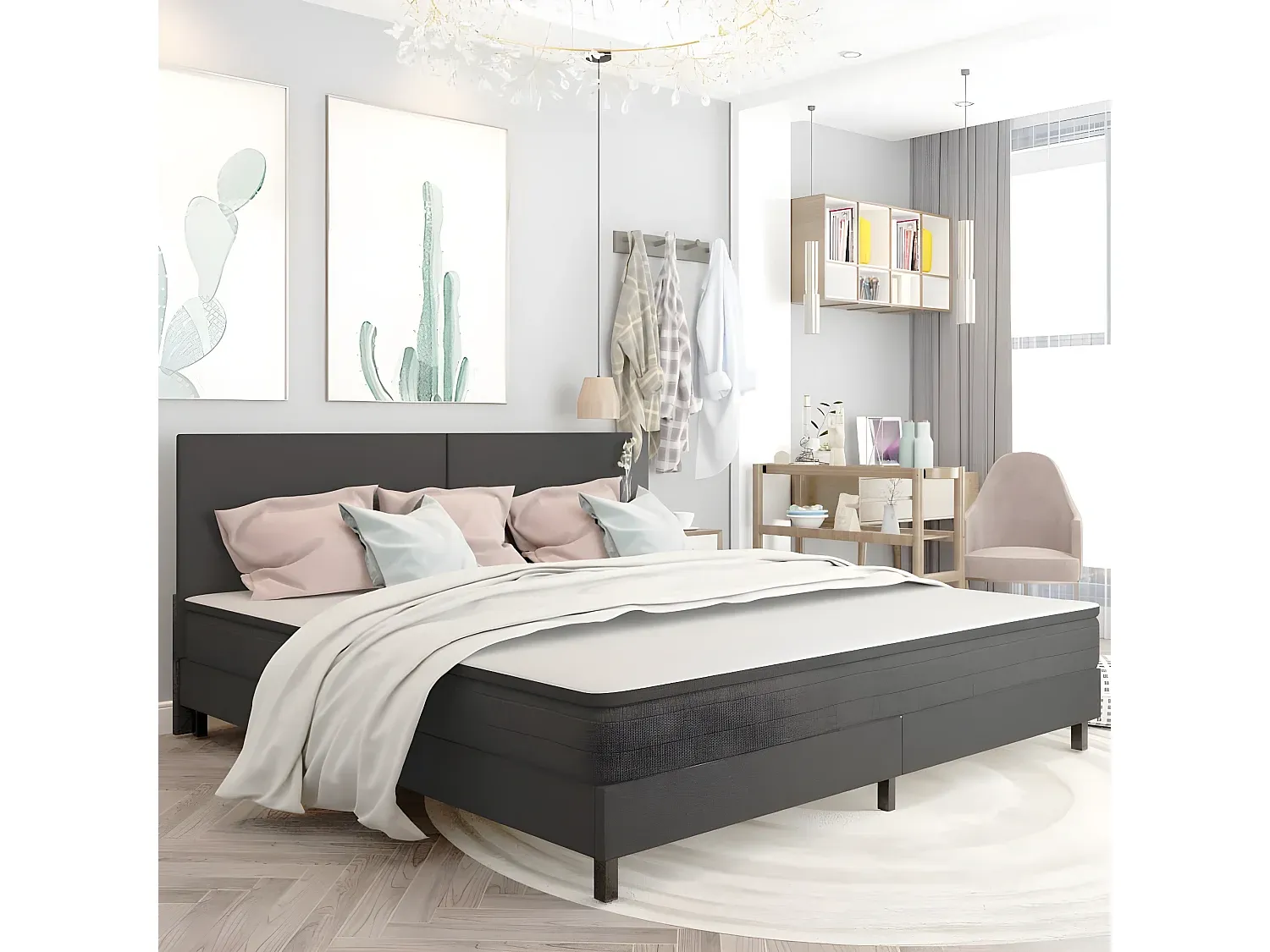 Schlafzimmer,Bettkopfteil und Bettüberbau,Bettkopfteil-nestavunoa