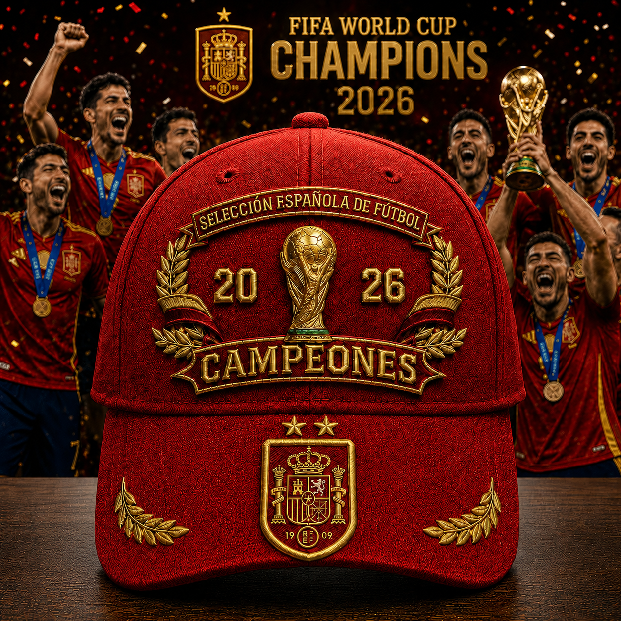 Spain national football team CHAMPION