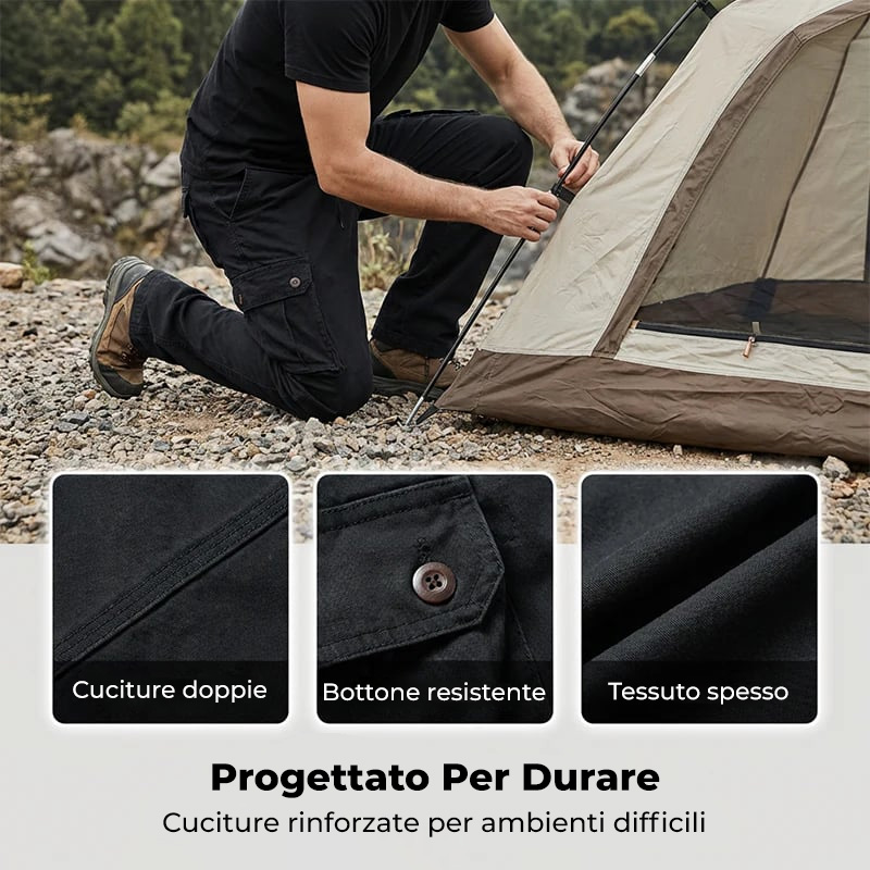 🔥 Pantaloni da lavoro vintage washati da uomo – Taglio ampio e affusolato, ideali sia per lavoro che per il casual 🎁 Acquista 2: 15% di sconto extra + Spedizione Gratuita