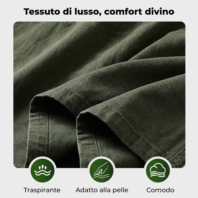 🔥 Pantaloni da lavoro vintage washati da uomo – Taglio ampio e affusolato, ideali sia per lavoro che per il casual 🎁 Acquista 2: 15% di sconto extra + Spedizione Gratuita