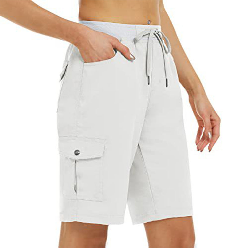 👖 Shorts Cargo da Donna a Asciugatura Rapida con Tasche | UPF 50+ & Vestibilità Regolabile