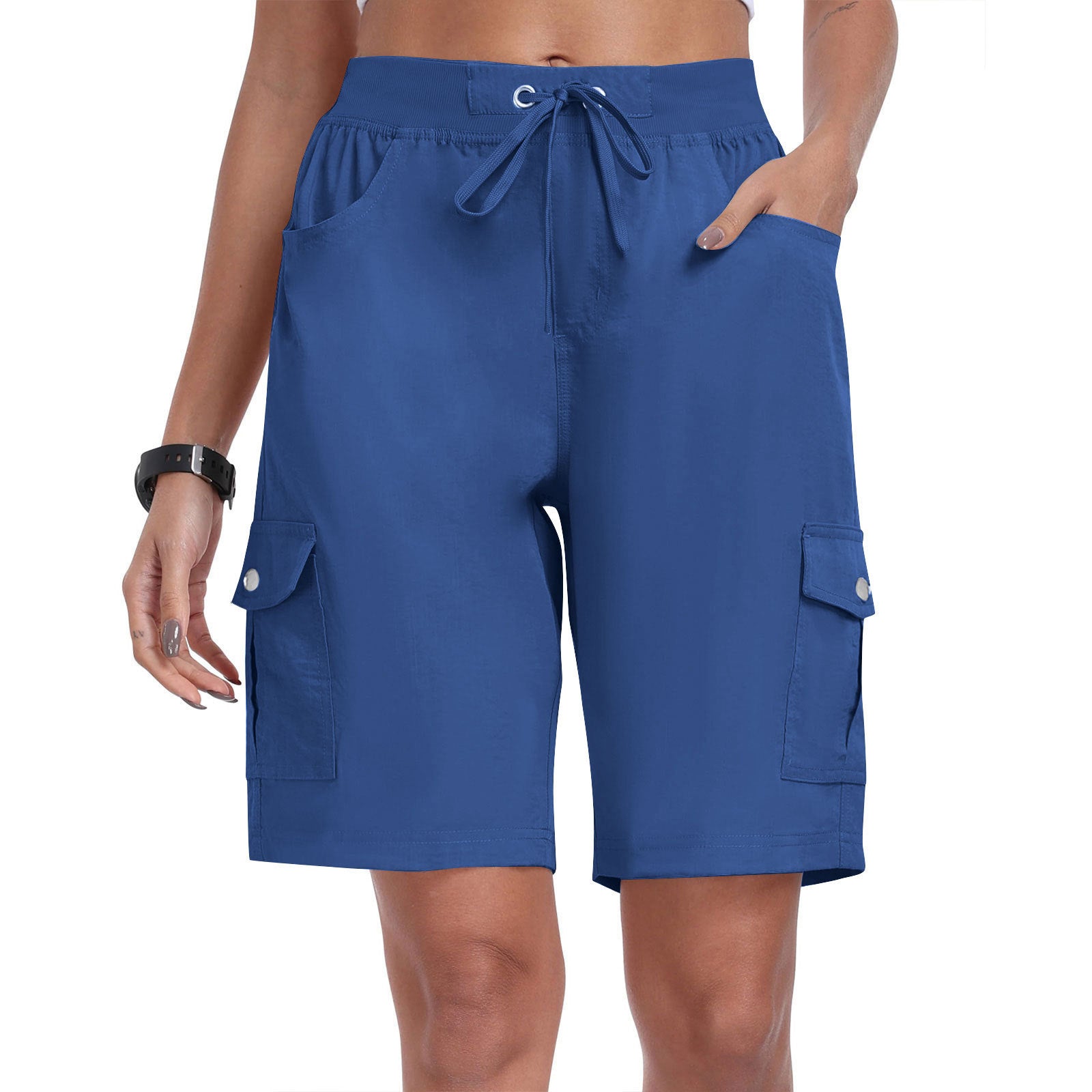👖 Shorts Cargo da Donna a Asciugatura Rapida con Tasche | UPF 50+ & Vestibilità Regolabile