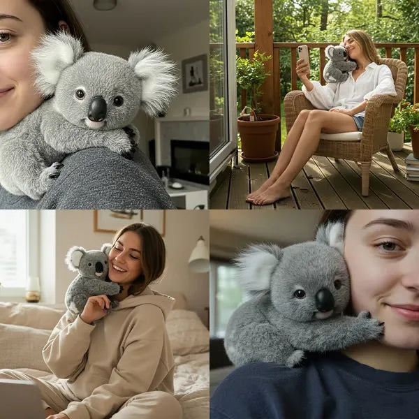 Nokly Weighted Plush Toy | Lifelike Koala Companion for Stress Relief & Emotional Comfort