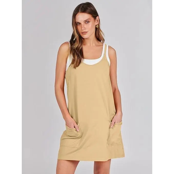 Women's Casual Cami Top & Shorts Set for Spring and Summer