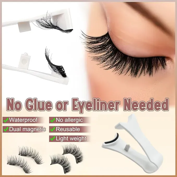 🎉Last Day-Buy 1 Get 1 Free 🎊 Reusable Magnetic Eyelashes