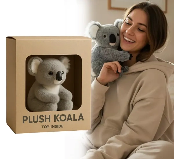 Nokly Weighted Plush Toy | Lifelike Koala Companion for Stress Relief & Emotional Comfort