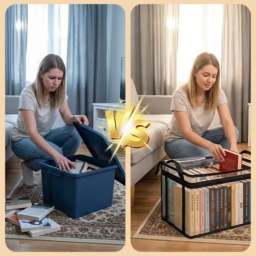 ClearStack Foldable Storage Box