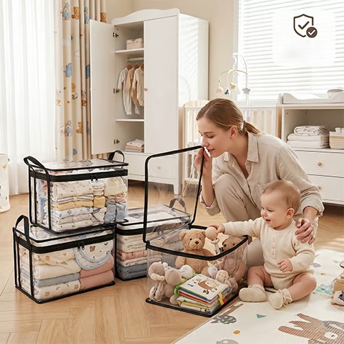 ClearStack Foldable Storage Box
