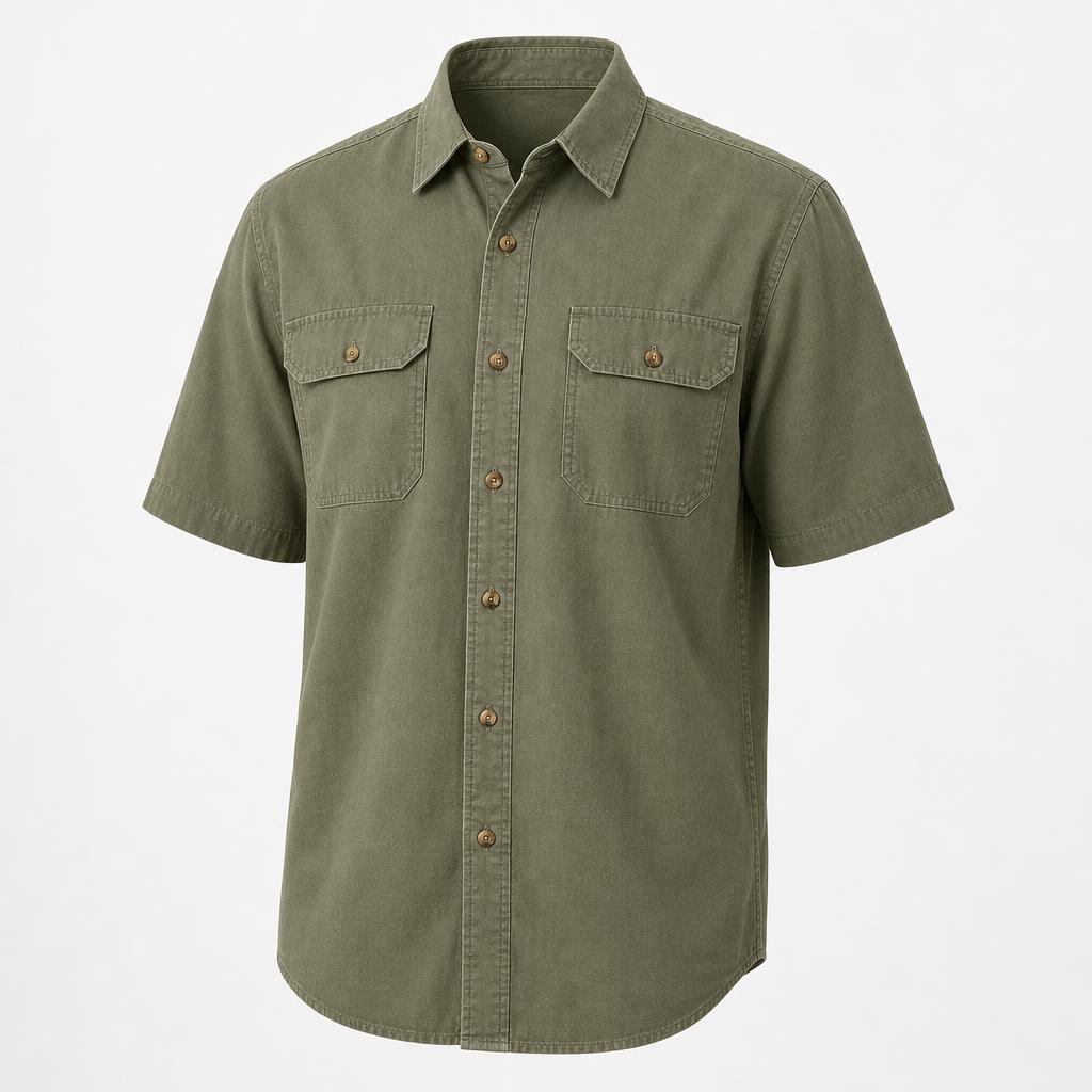 Men’s Short Sleeve Utility Work Shirt
