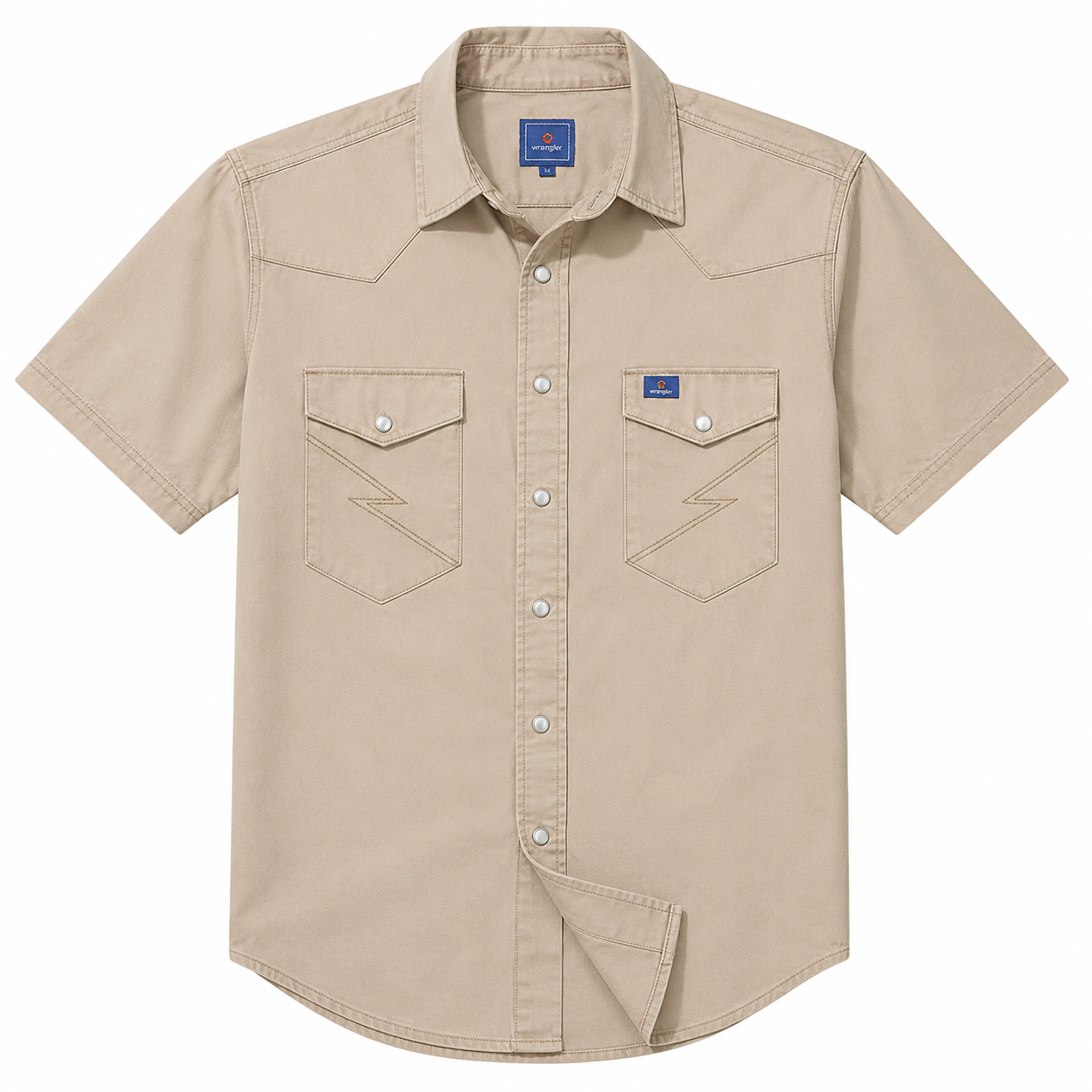 🔥 Hot Sale 🔥 Men's Short-Sleeve Washed Denim Work Shirt