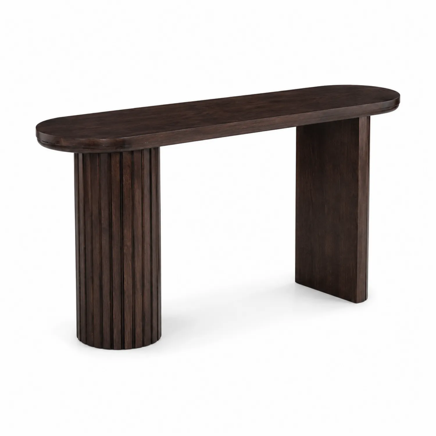 Consolle in Legno di Quercia Marrone