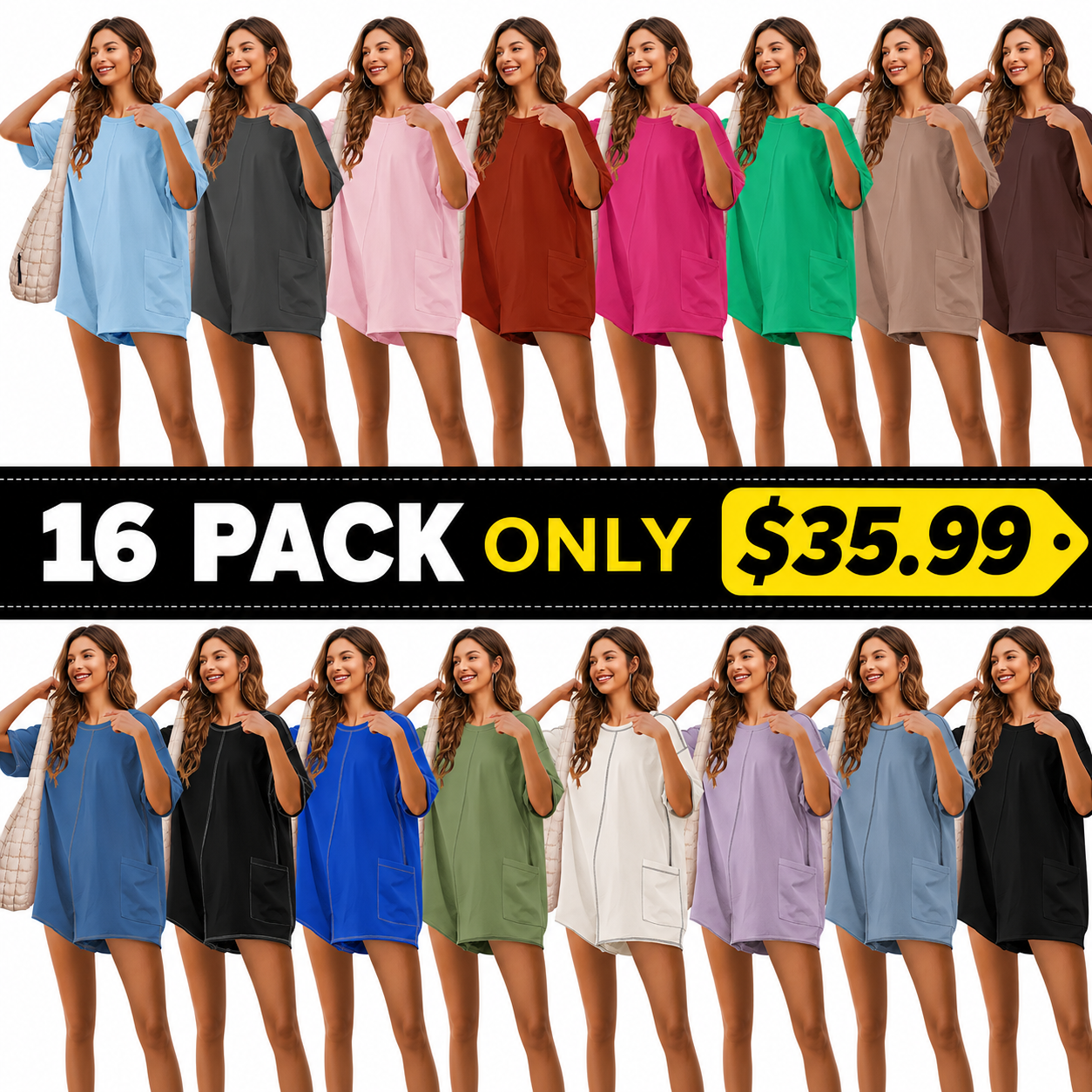 Limited Deal - Women's Loose Casual Jumpsuit