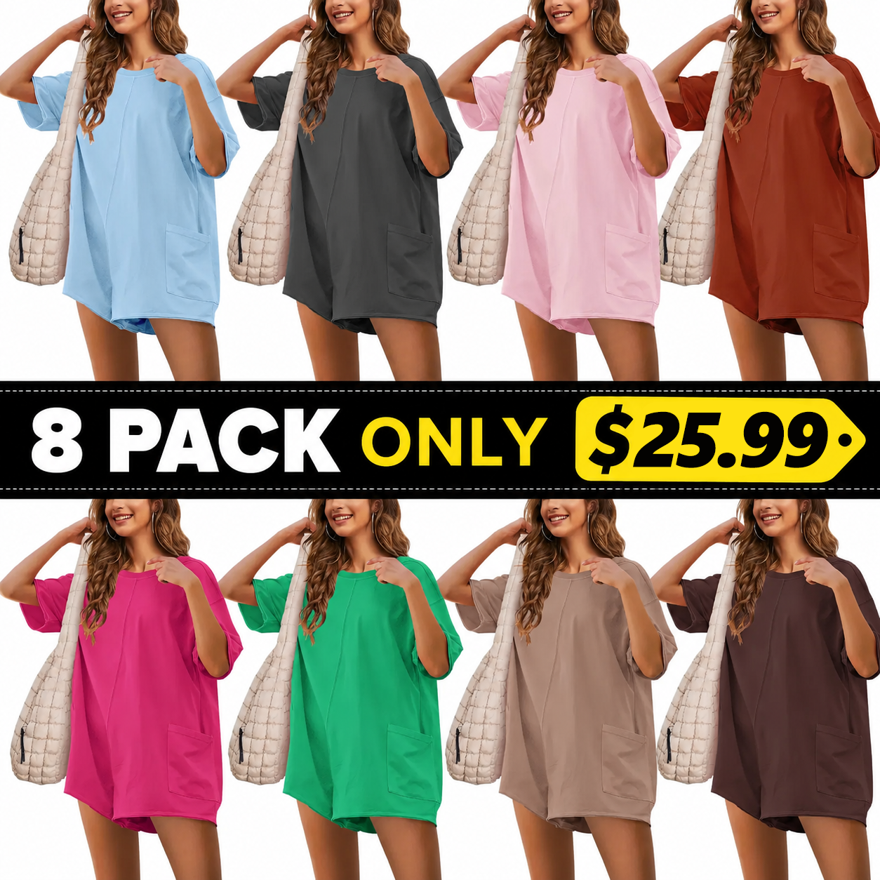 Limited Deal - Women's Loose Casual Jumpsuit