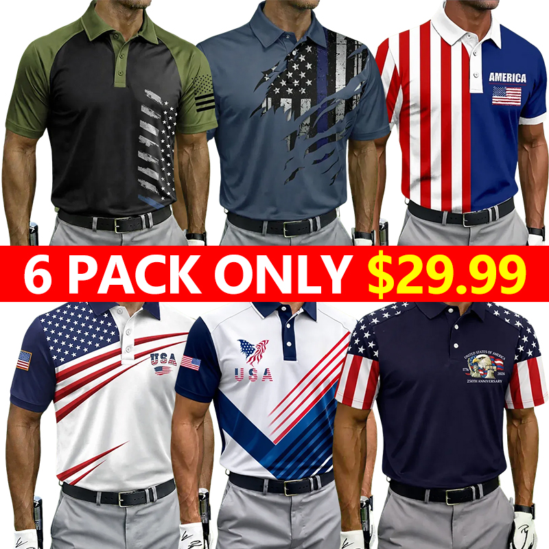 🇺🇸 Celebrate America’s 250th Anniversary in Style  - Patriotic USA Performance Shirt