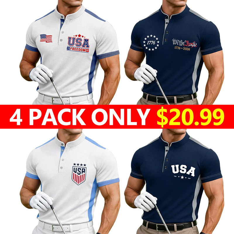 🇺🇸 Celebrate America’s 250th Anniversary in Style  - Patriotic USA Performance Shirt