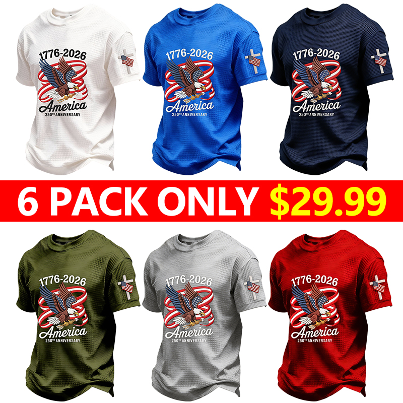 🇺🇸 Celebrate America’s 250th Anniversary in Style  - Patriotic USA Performance Shirt